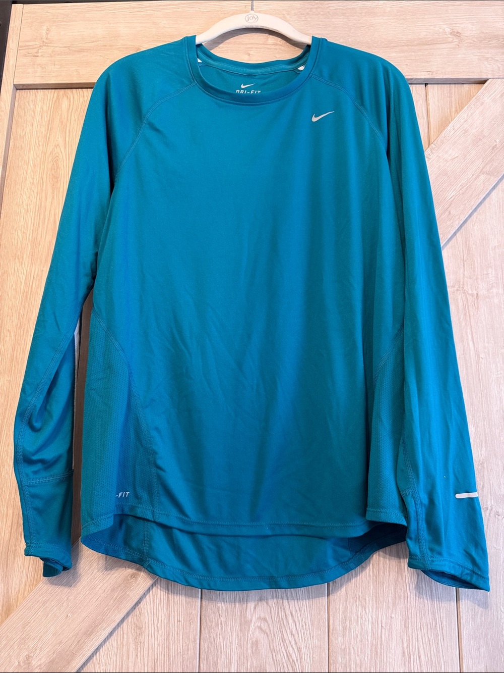 Nike Teal Long-Sleeve Dri-FIT Performance Tee